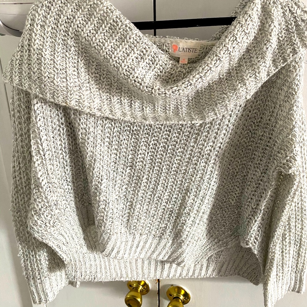 Heavy dropped shoulder Sweater
